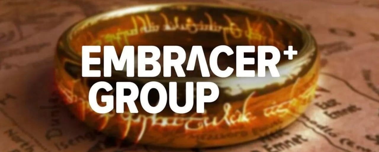 Embracer Group logo with the One Ring